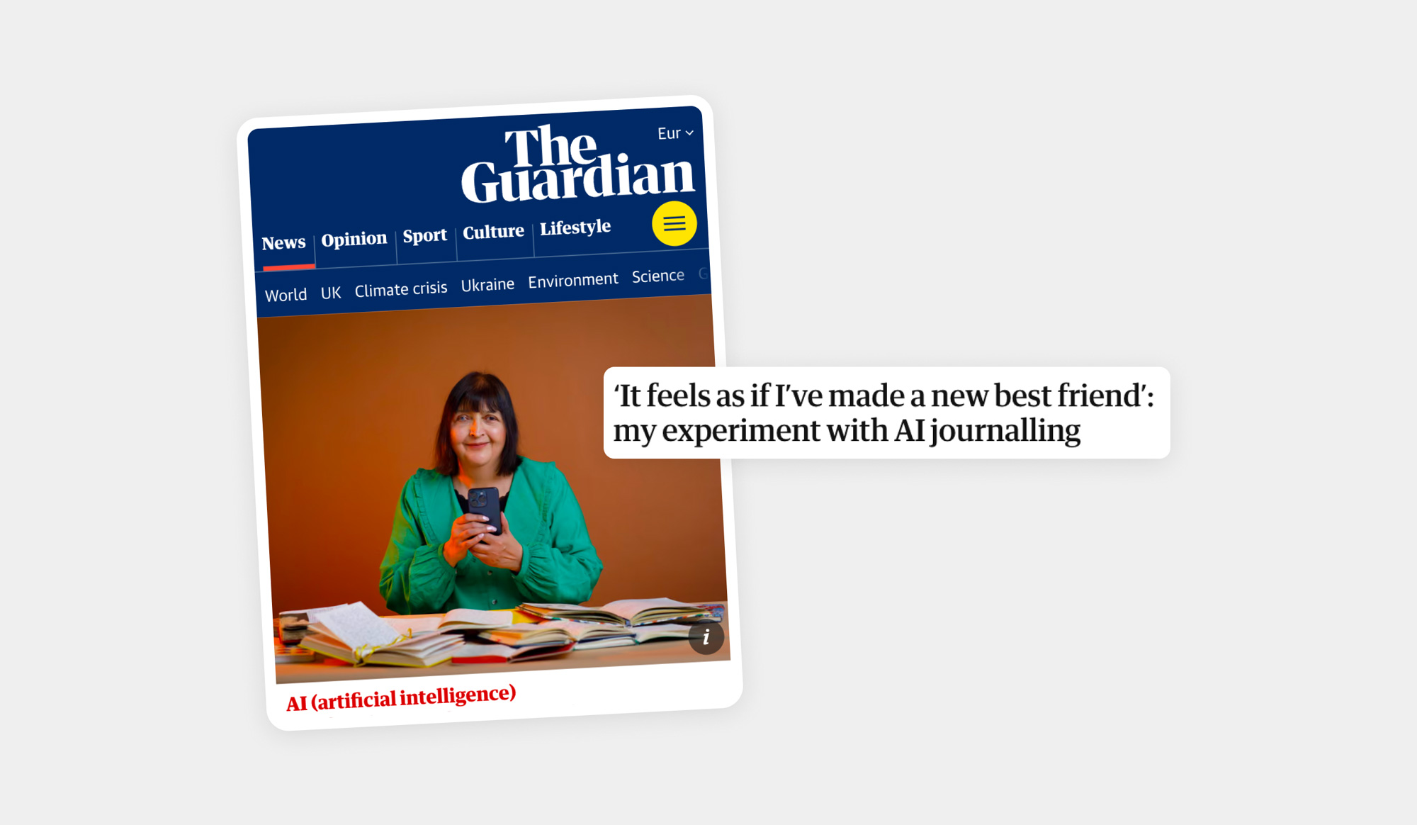 Mindsera Featured in The Guardian